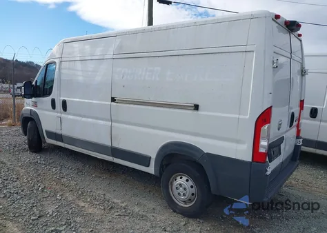 2018 Ram Promaster 2500 High Roof 159 Wb from USA, damaged, VIN 3C6TRVDG2JE118932